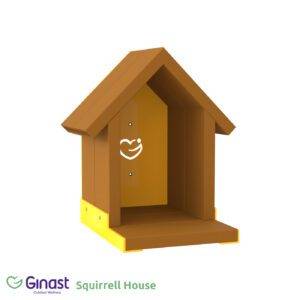 A PNG image of a squirrel house.