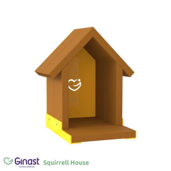 A PNG image of a squirrel house.