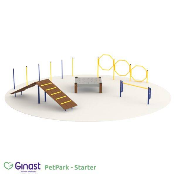 An image of pet park starter equipment.